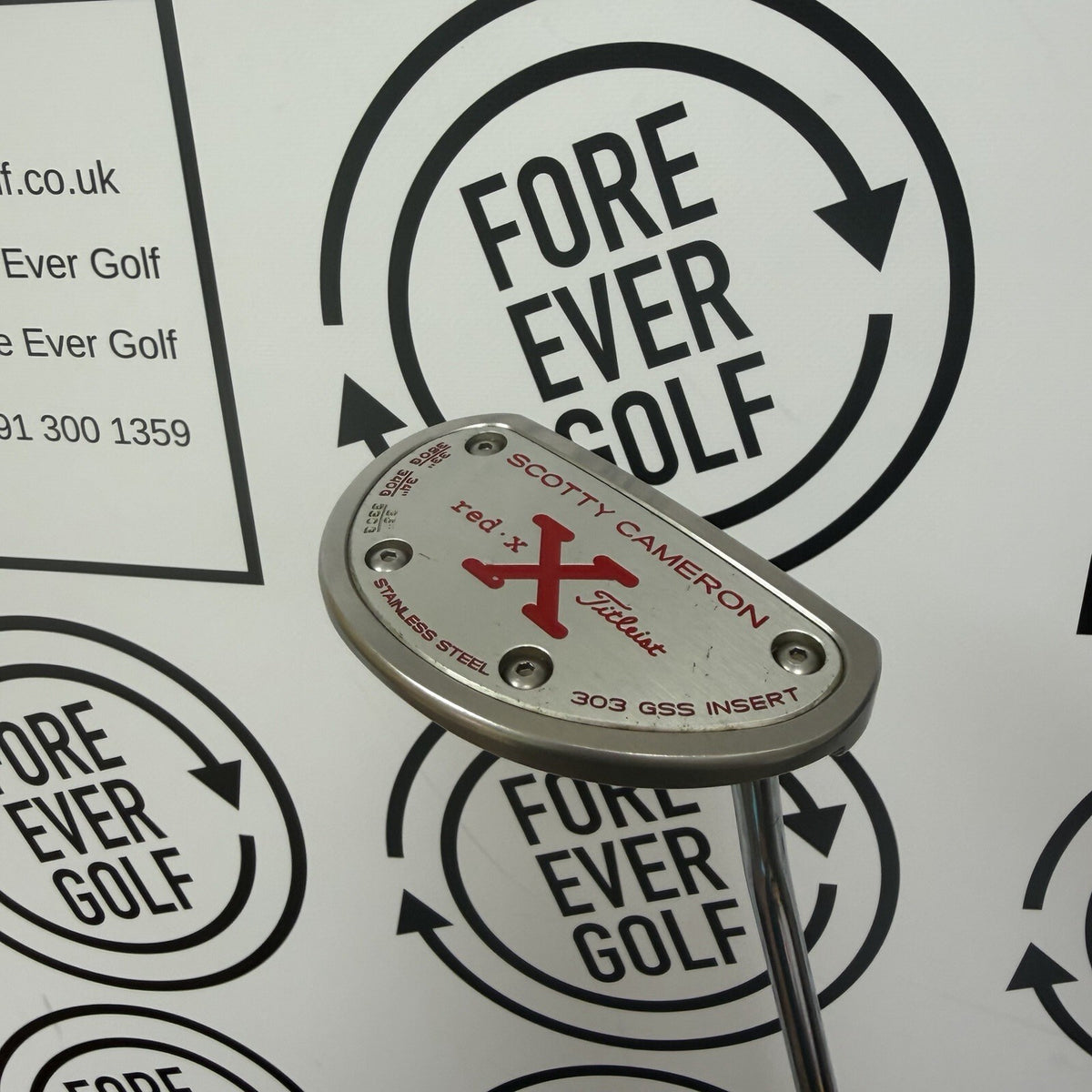 SCOTTY CAMERON RED-X PUTTER / 35” / Mens RH / GOOD USED