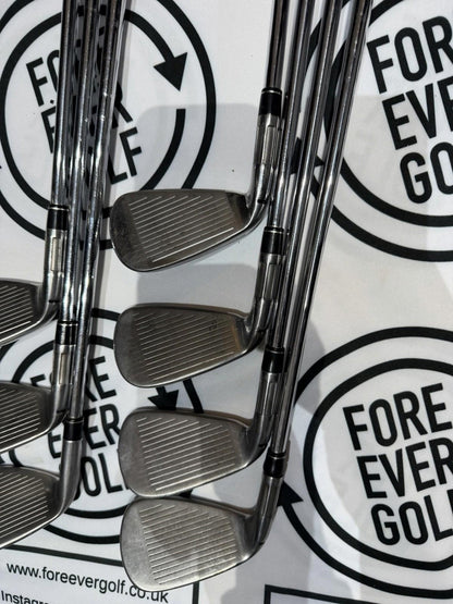 TAYLORMADE M6 IRONS / 5 - SW / Mens RH / 85g Reg Flex / GOOD USED