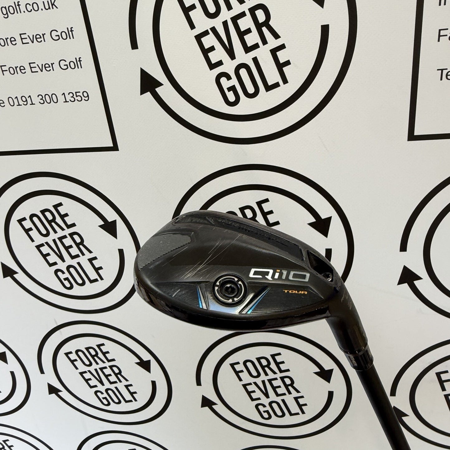 TAYLORMADE Qi10 TOUR 4 HYBRID / 22 Degree / RH / 75g Stiff Flex / V.GOOD USED