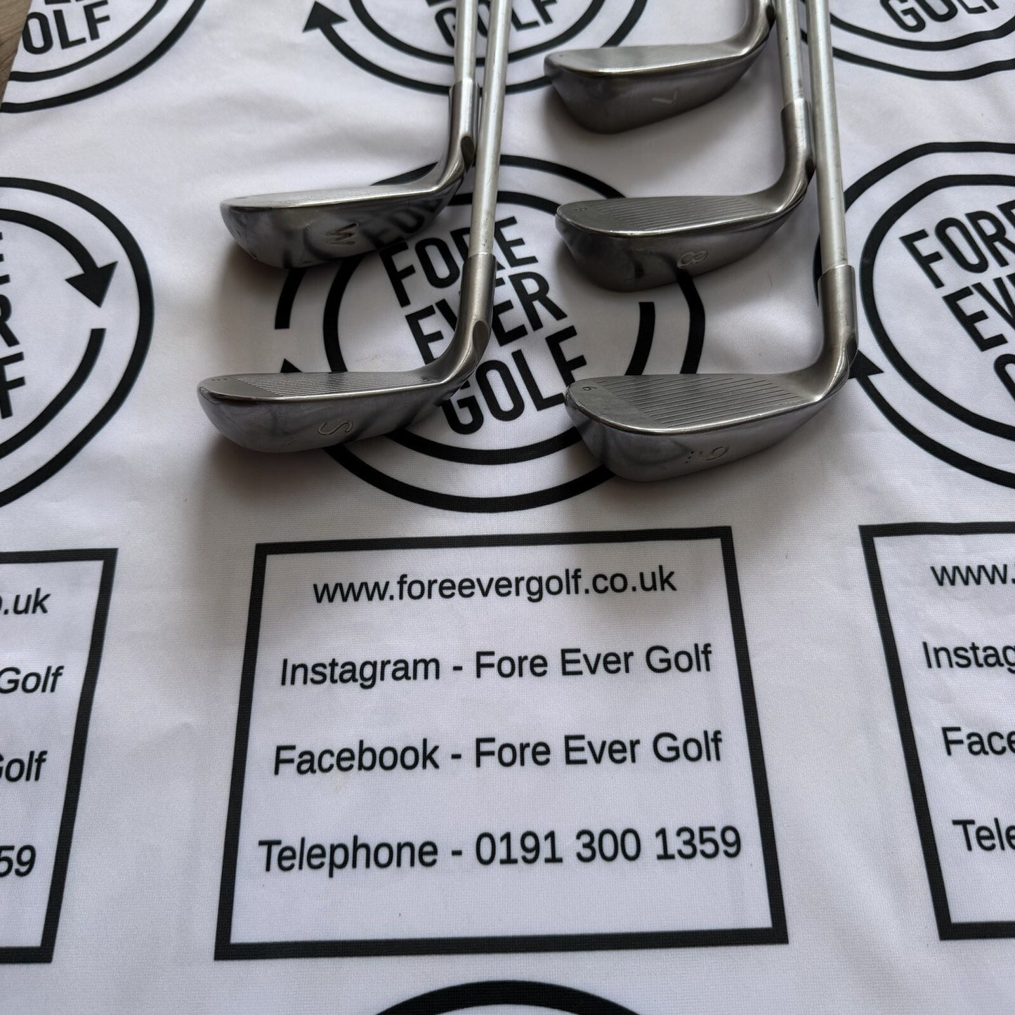 PING FAITH IRONS / 7 - SW / RH Ladies Flex / FAIR USED
