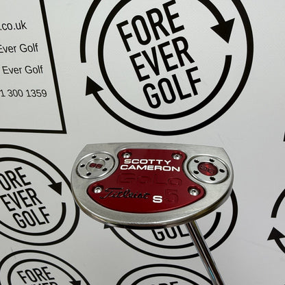 SCOTTY CAMERON GOLO 5 S PUTTER / 33” / RH / Centre Shaft / GOOD USED