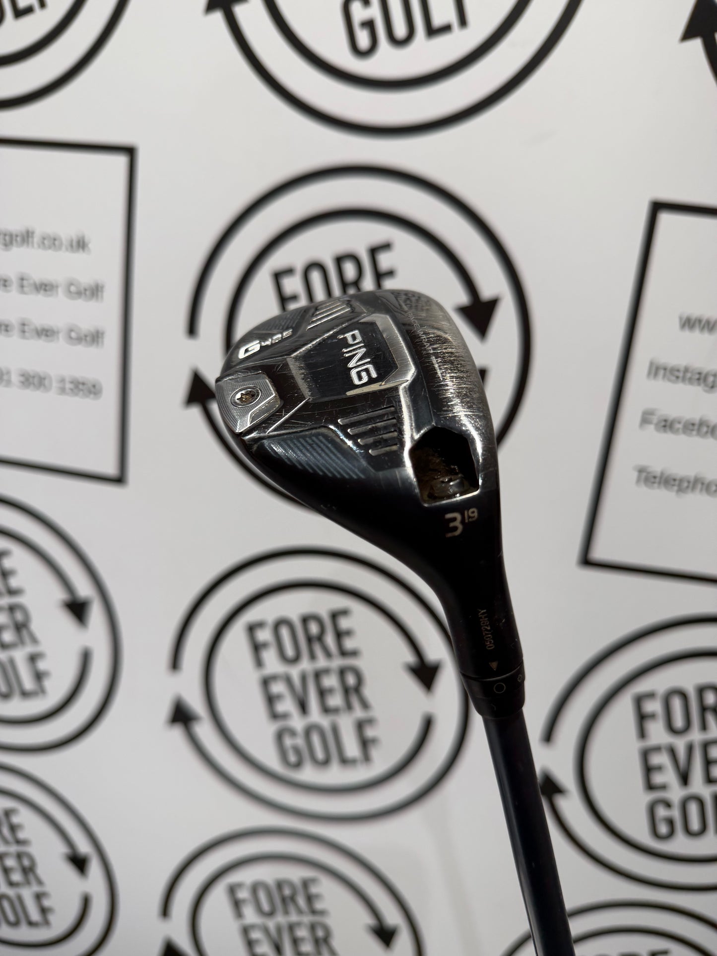 PING G425 3 HYBRID / 19 Degree / RH / 70g Reg Flex