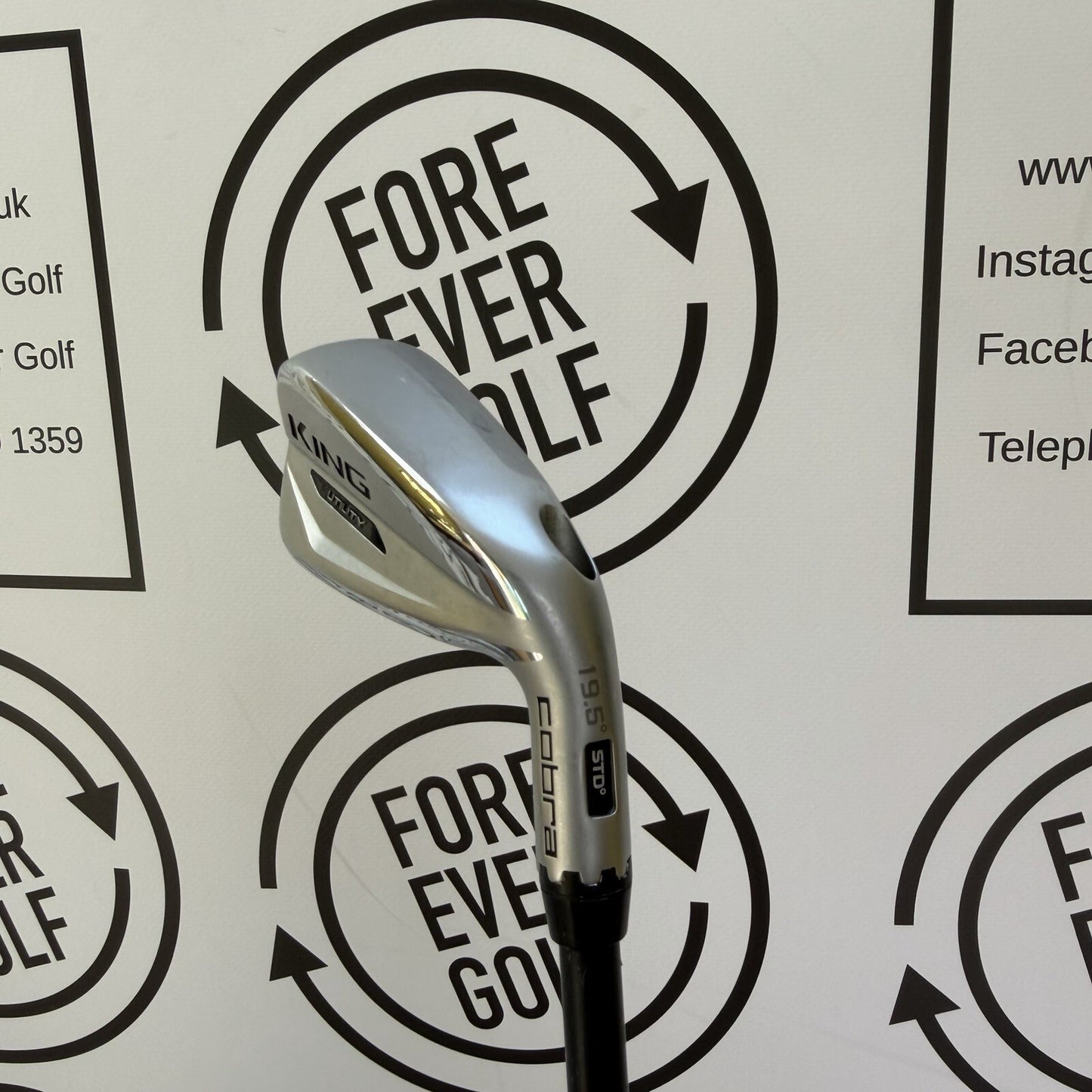 COBRA FORGED TEC UTILITY 3 IRON / Mens RH / 60g Reg Flex / MINT USED