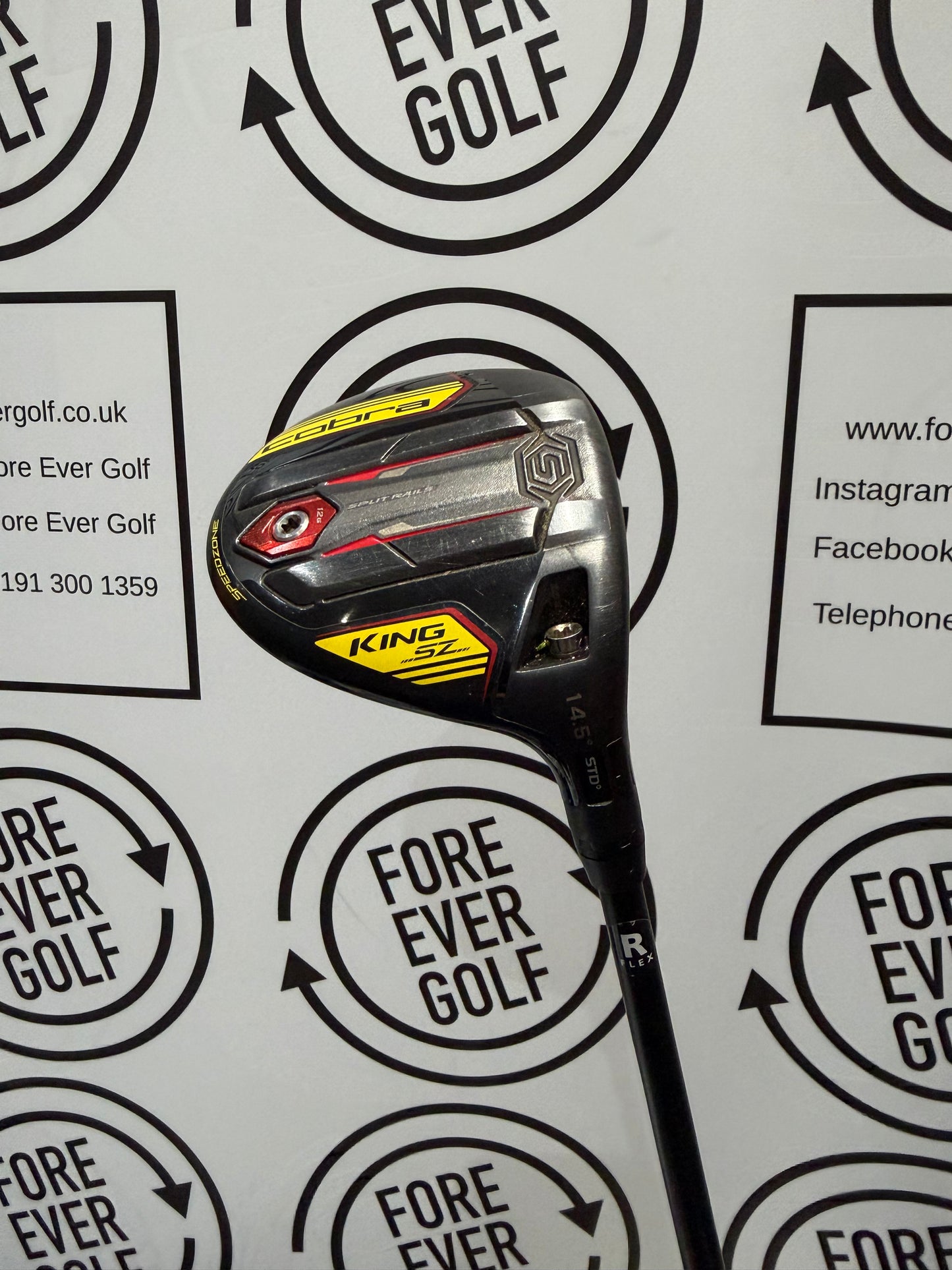 COBRA SZ SPEEDZONE 3 WOOD / 14.5 Degree / RH 50g Reg Flex
