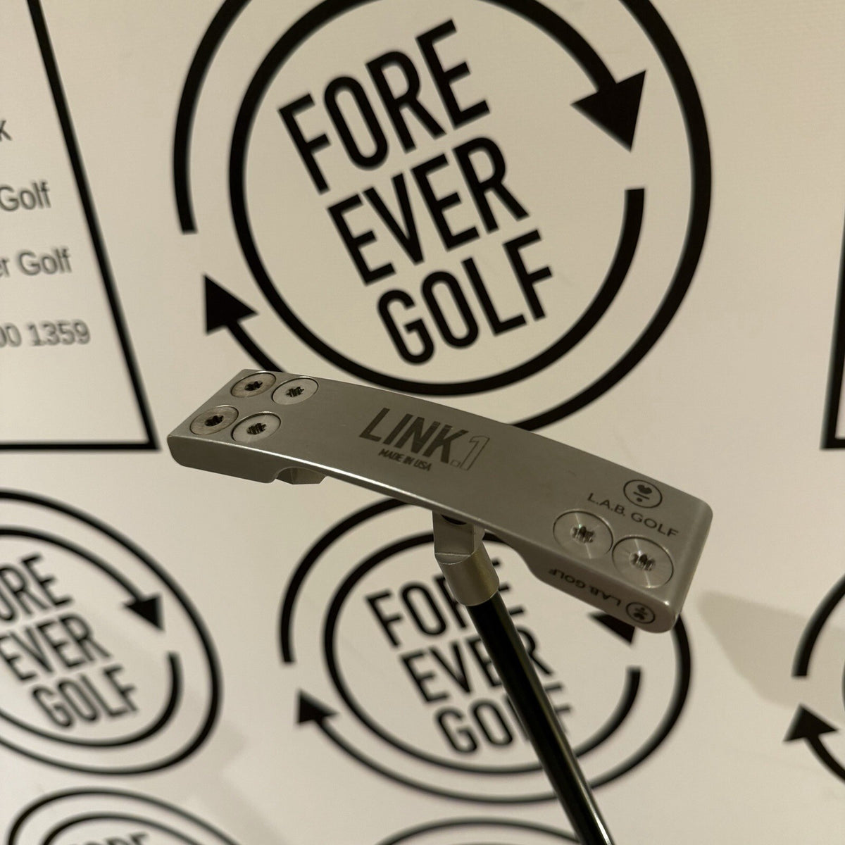 L.A.B GOLF LINK.1 PUTTER / Mens RH / 34 / Zero Torque Blade / MINT USED