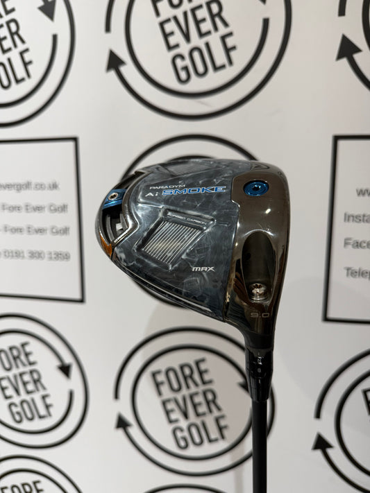 CALLAWAY Ai SMOKE MAX DRIVER / 9 Degree / 40g Reg Flex