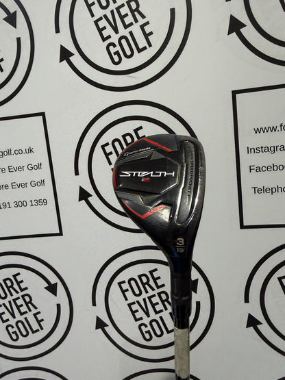TAYLORMADE STEALTH 2 3 HYBRID / 19 Deg / Mens RH / 70g Stiff Flex / V.GOOD USED