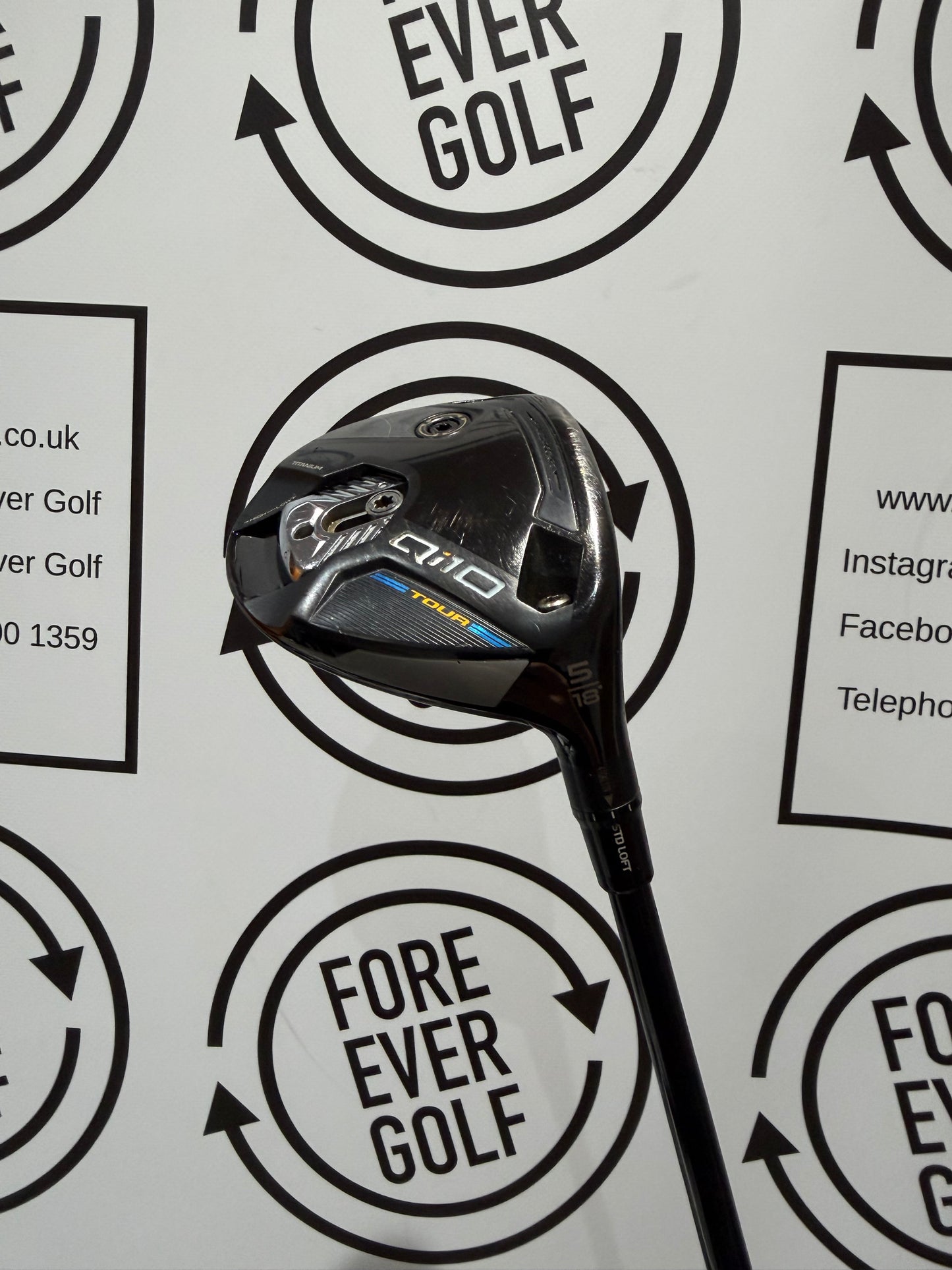 TAYLORMADE Qi10 TOUR 5 WOOD / 18 Deg / RH / 60g X-Stiff Flex