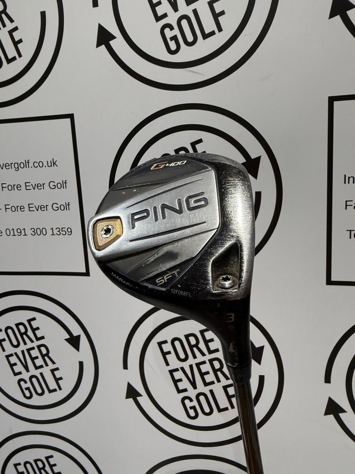 PING G400 SFT 3 WOOD / 16 Deg / RH / 55g Reg Flex / FAIR USED