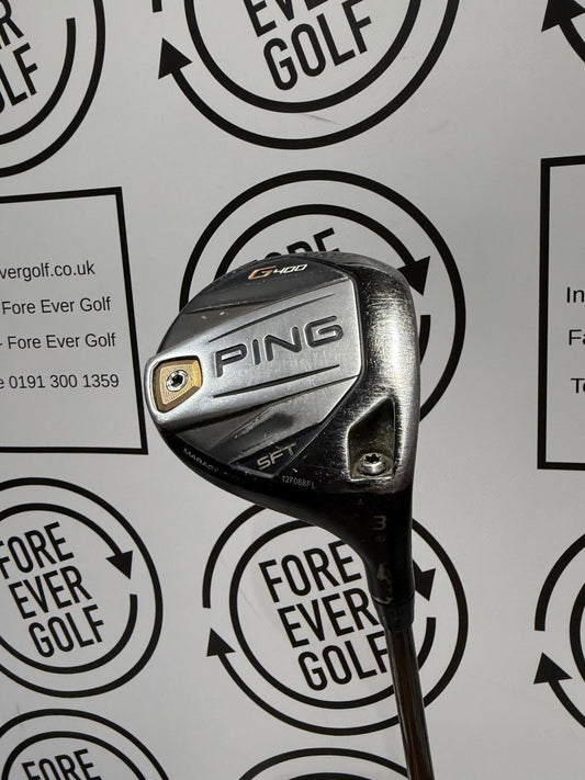 PING G400 SFT 3 WOOD / 16 Deg / RH / 55g Reg Flex / FAIR USED