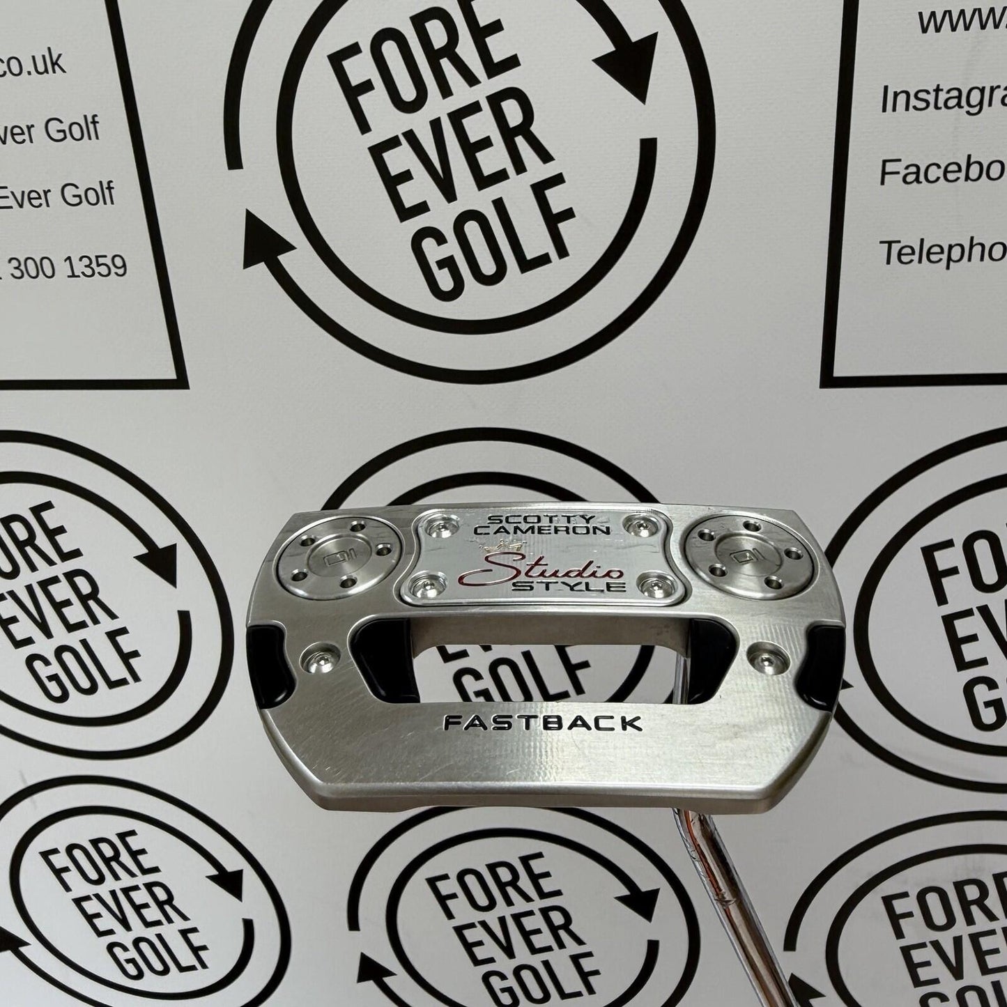 SCOTTY CAMERON STUDIO STYLE FASTBACK PUTTER (2025) / RH / 35” / MINT USED
