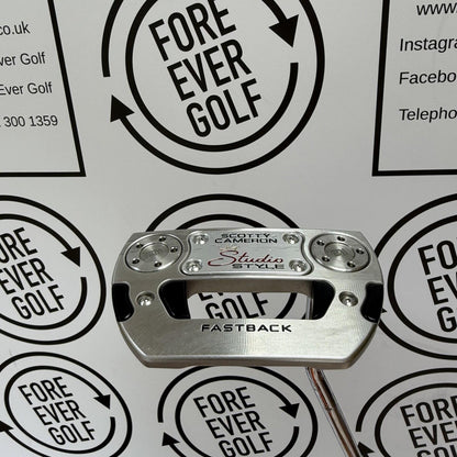 SCOTTY CAMERON STUDIO STYLE FASTBACK PUTTER (2025) / RH / 35” / MINT USED
