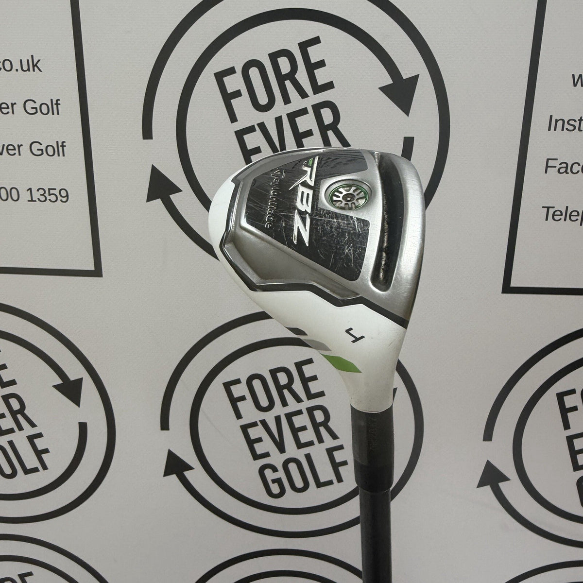 TAYLORMADE RBZ 4 HYBRID / 22 Degree / RH / 65g Reg Flex / GOOD USED