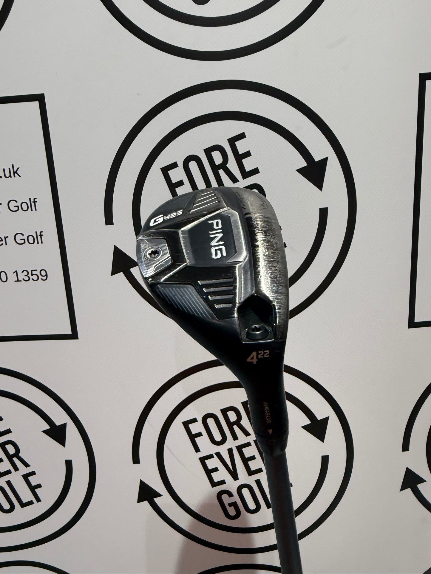 PING G425 4 HYBRID / 22 Degree / Mens RH / 70g Reg Flex
