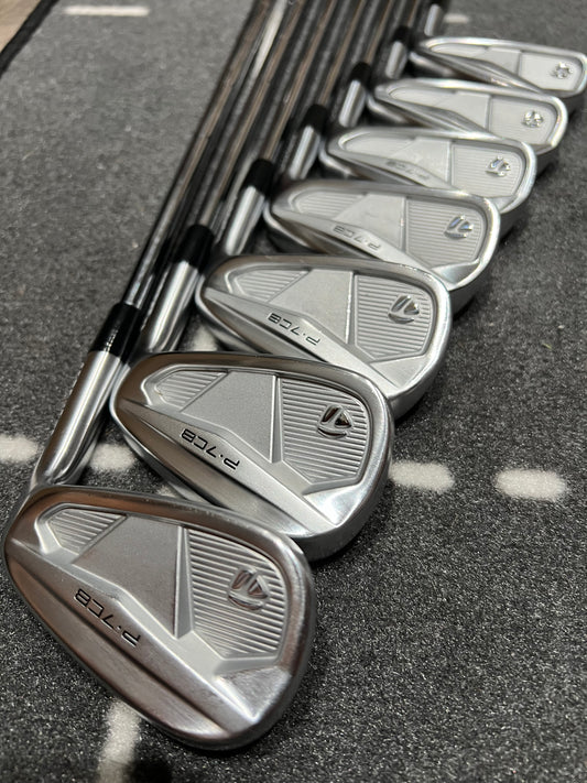 TAYLORMADE P7CB IRONS / 4 - PW / Mens RH / X100 X-Stiff Flex