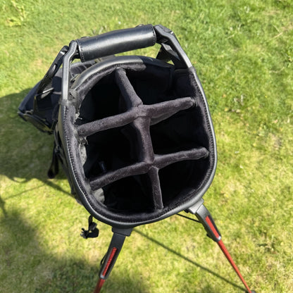 VESSEL PLAYER V DXR GOLF CARRY BAG / 7-Way / Black / V.GOOD USED