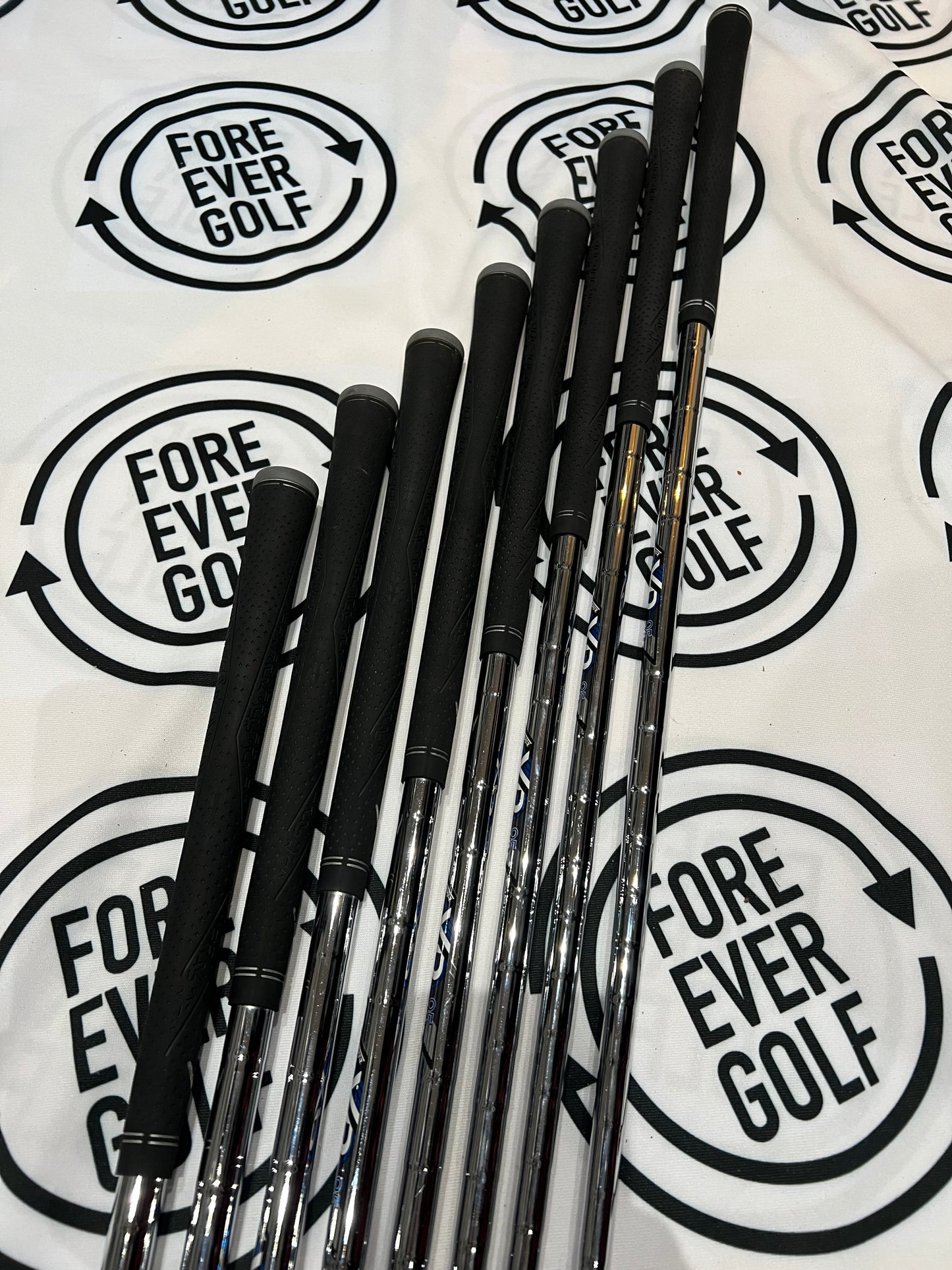 CALLAWAY ROGUE CF-18 IRONS / 4 - SW / Mens RH / 95g Stiff Flex