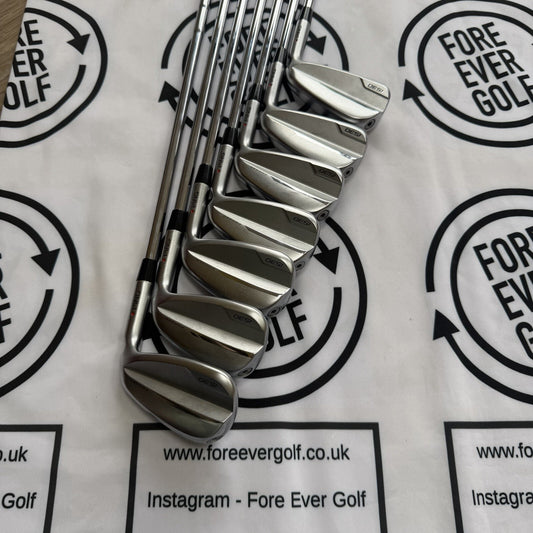 PING i530 IRONS / 5 - UW / Mens RH / AWT 3.0 Reg Flex / Red Dot / V.GOOD USED