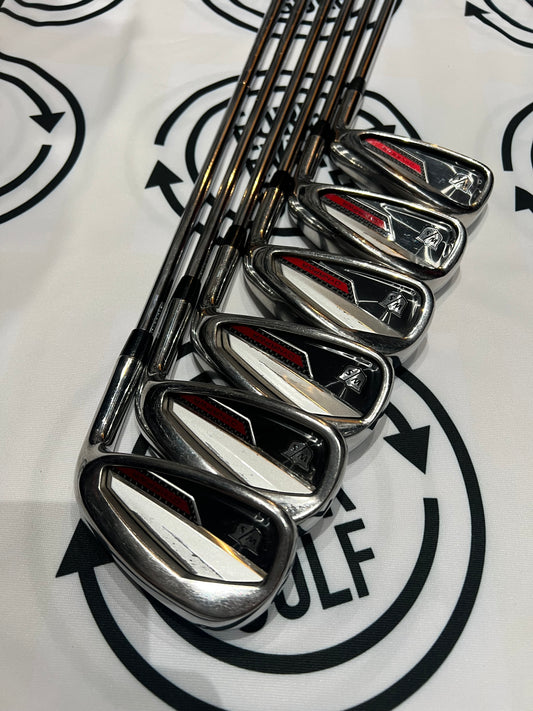 WILSON DYNAPWR IRONS / 5 - PW / Mens RH / Reg Flex