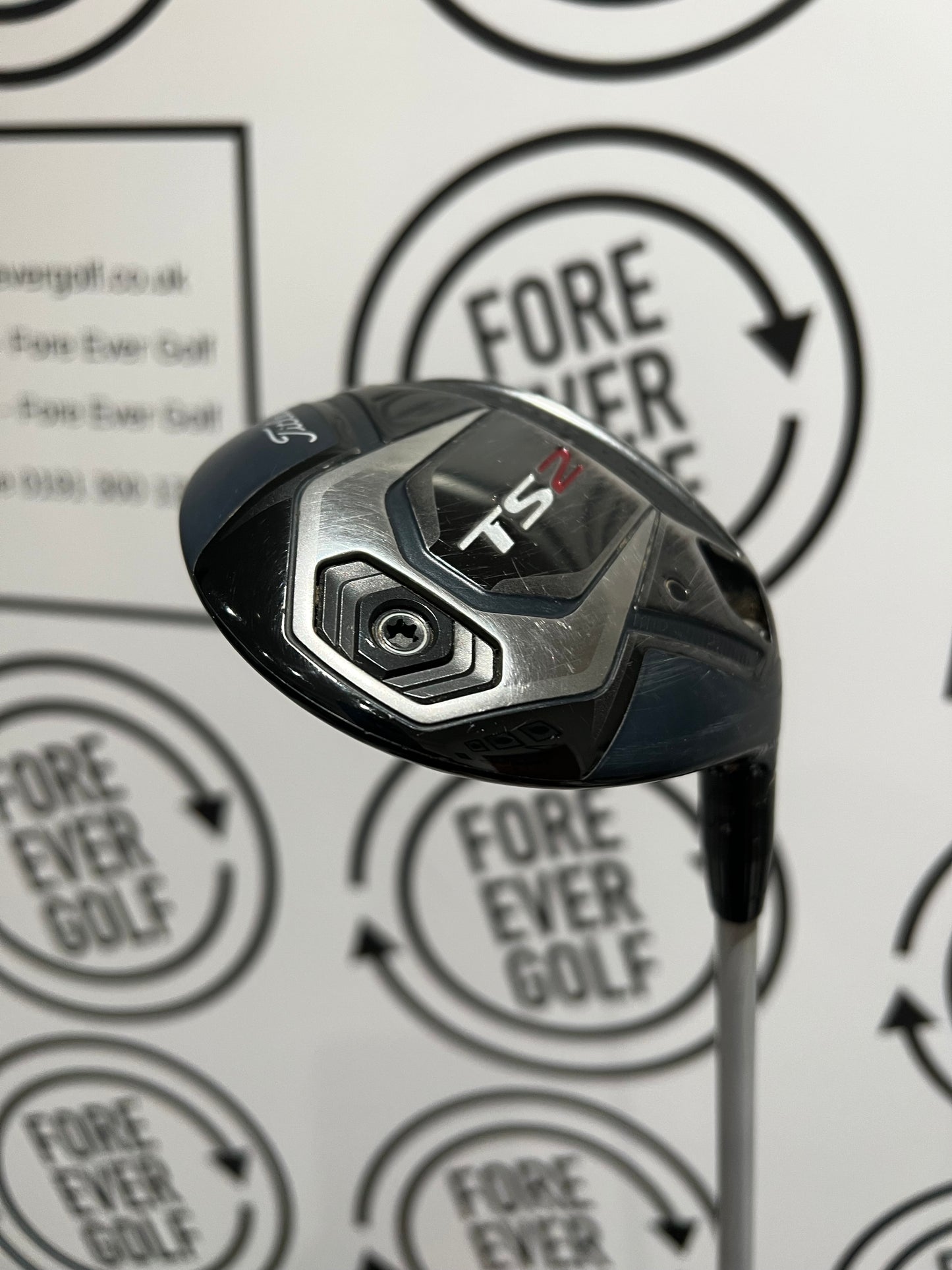TITLEIST TS2 3 WOOD / 15 Degree / RH / 75g Stiff Flex