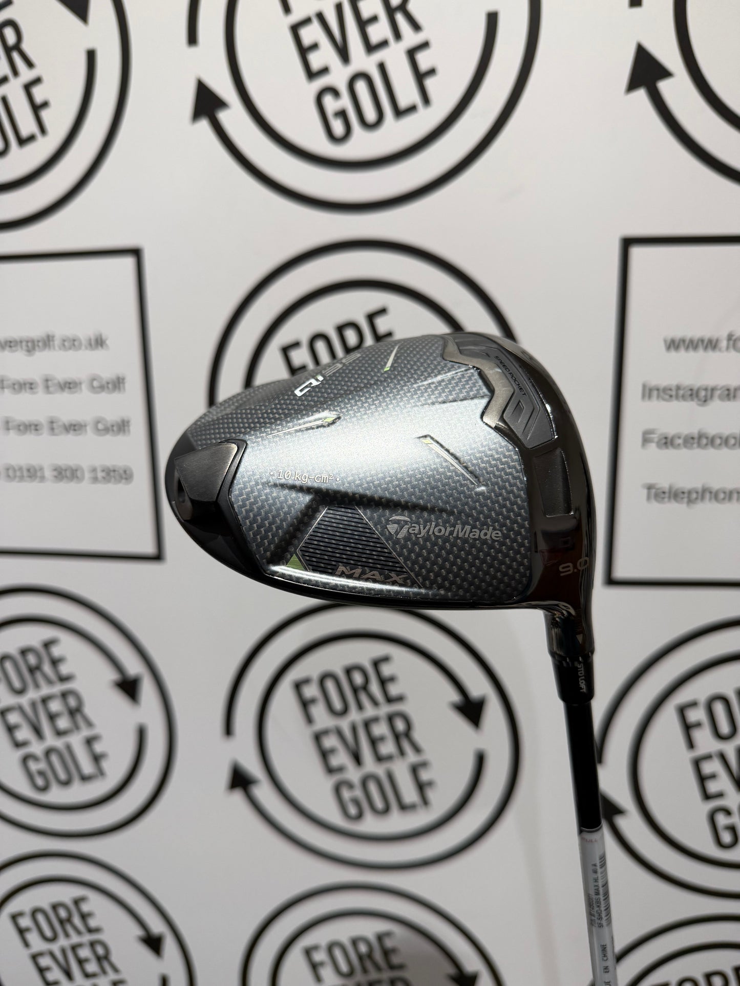 TAYLORMADE Qi35 MAX Driver / 9 Degree / RH / 40g R2 Soft Reg Flex