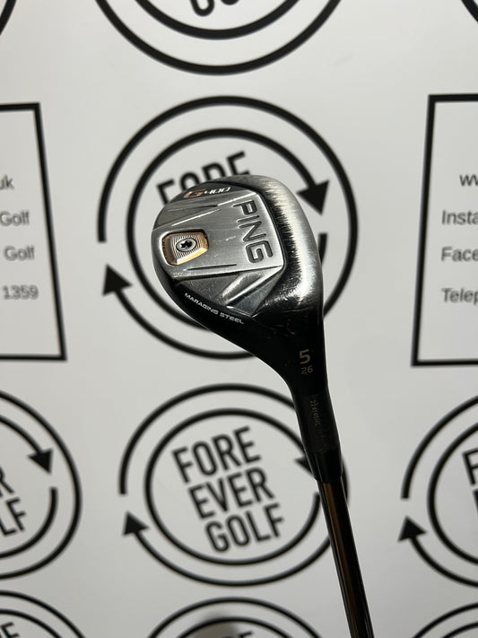 PING G400 5 HYBRID / 26 Degree / RH / 70g Reg Flex