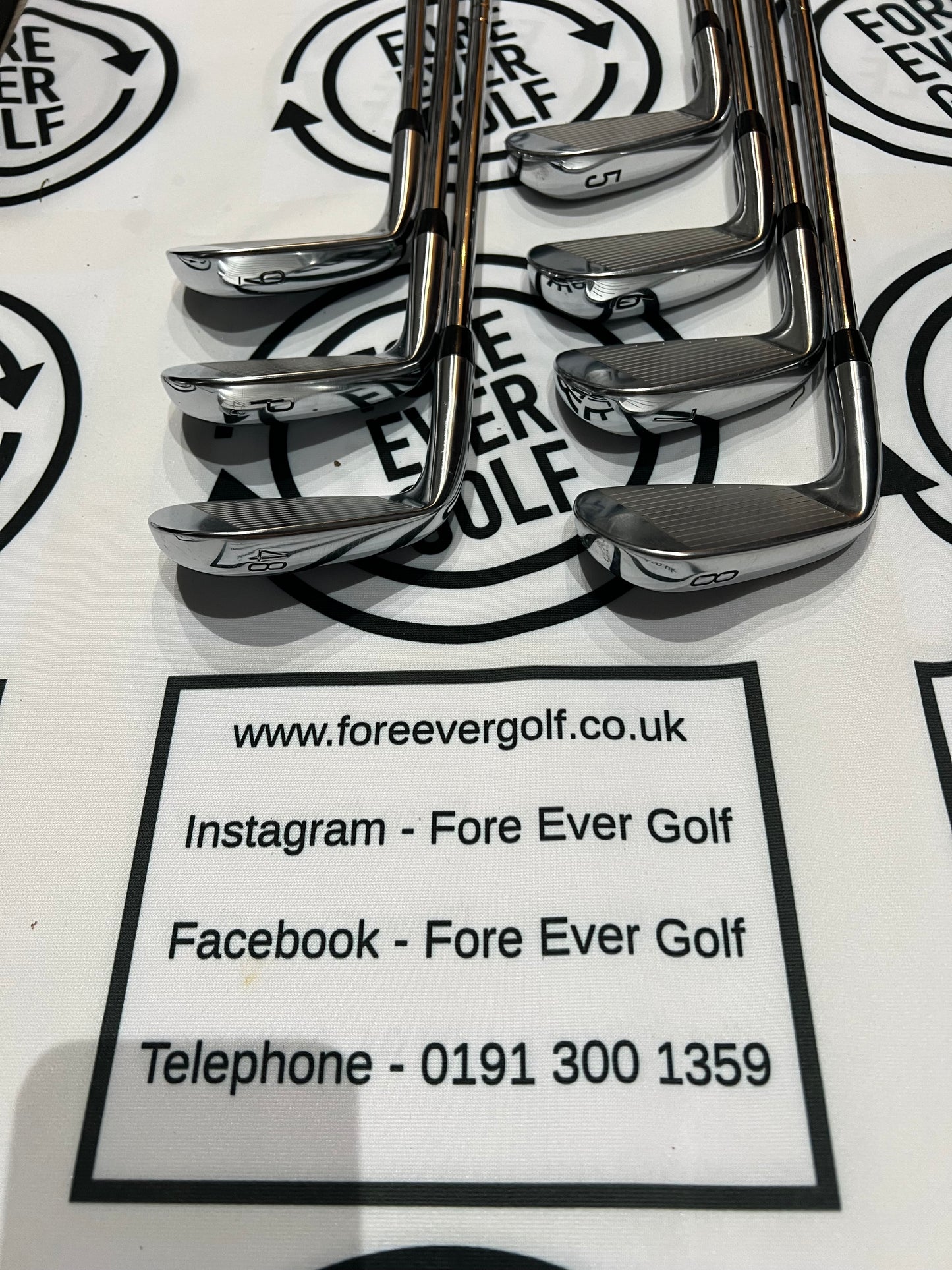 TITLEIST T200 (2021) IRONS / 5 - GW / Mens RH / 120g Stiff Flex