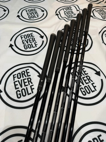 CALLAWAY Ai SMOKE IRONS / 6 - SW / RH / 85g Reg Flex Graphite Shafts