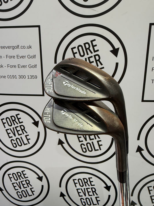 TAYLORMADE Hi-TOE WEDGE SET / 52 & 58 / Mens RH / Wedge Flex / GOOD USED