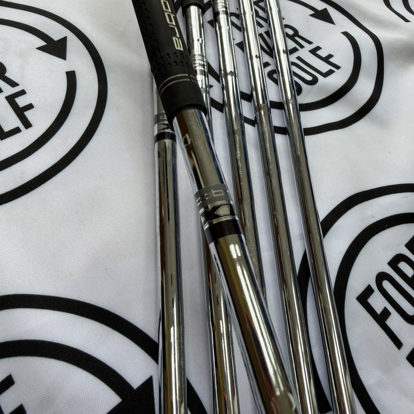 COBRA FLY-XL IRONS / 6 - SW / Mens RH / Regular Flex / GOOD USED