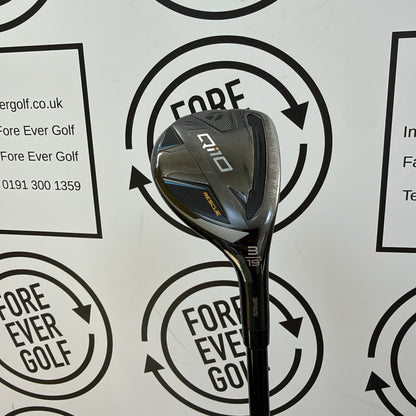 TAYLORMADE Qi10 3 HYBRID / 19 Deg / Mens RH / 70g Stiff Flex / FAIR USED