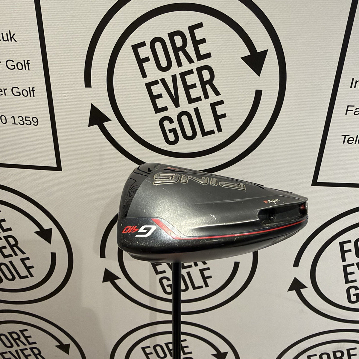 PING G410 DRIVER / 10.5 Deg / RH / 55g Reg Flex / GOOD USED