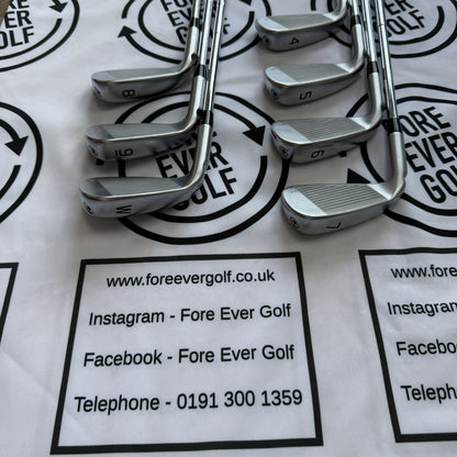 PING G440 IRONS / 4 - PW / RH / Blue Dot / 100g Stiff Flex / V.GOOD USED