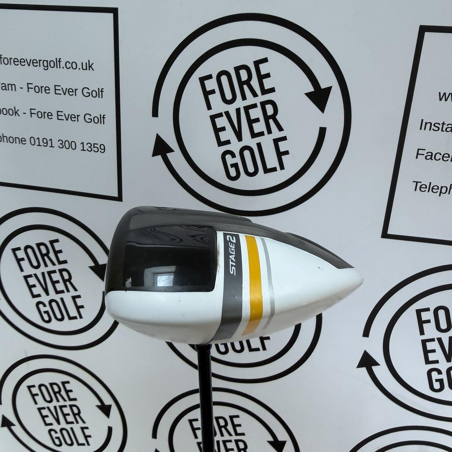 TAYLORMADE RBZ STAGE 2 DRIVER / 9 Degree / RH / 50g Stiff Flex / GOOD USED