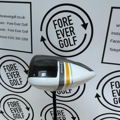 TAYLORMADE RBZ STAGE 2 DRIVER / 9 Degree / RH / 50g Stiff Flex / GOOD USED