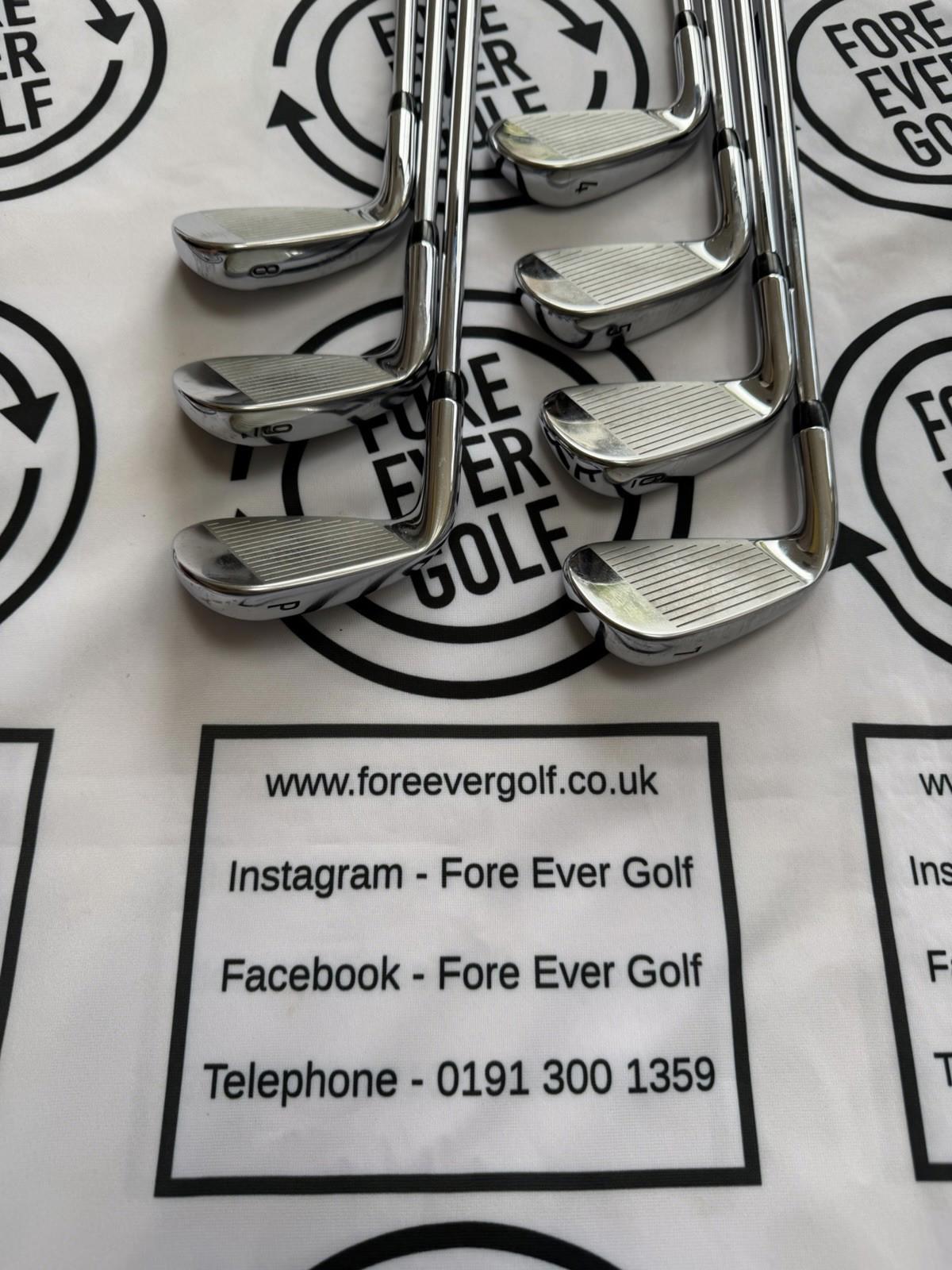 CALLAWAY ROGUE PRO IRONS / 4 - PW / 130g X-Stiff Flex / Mens RH / MINT USED