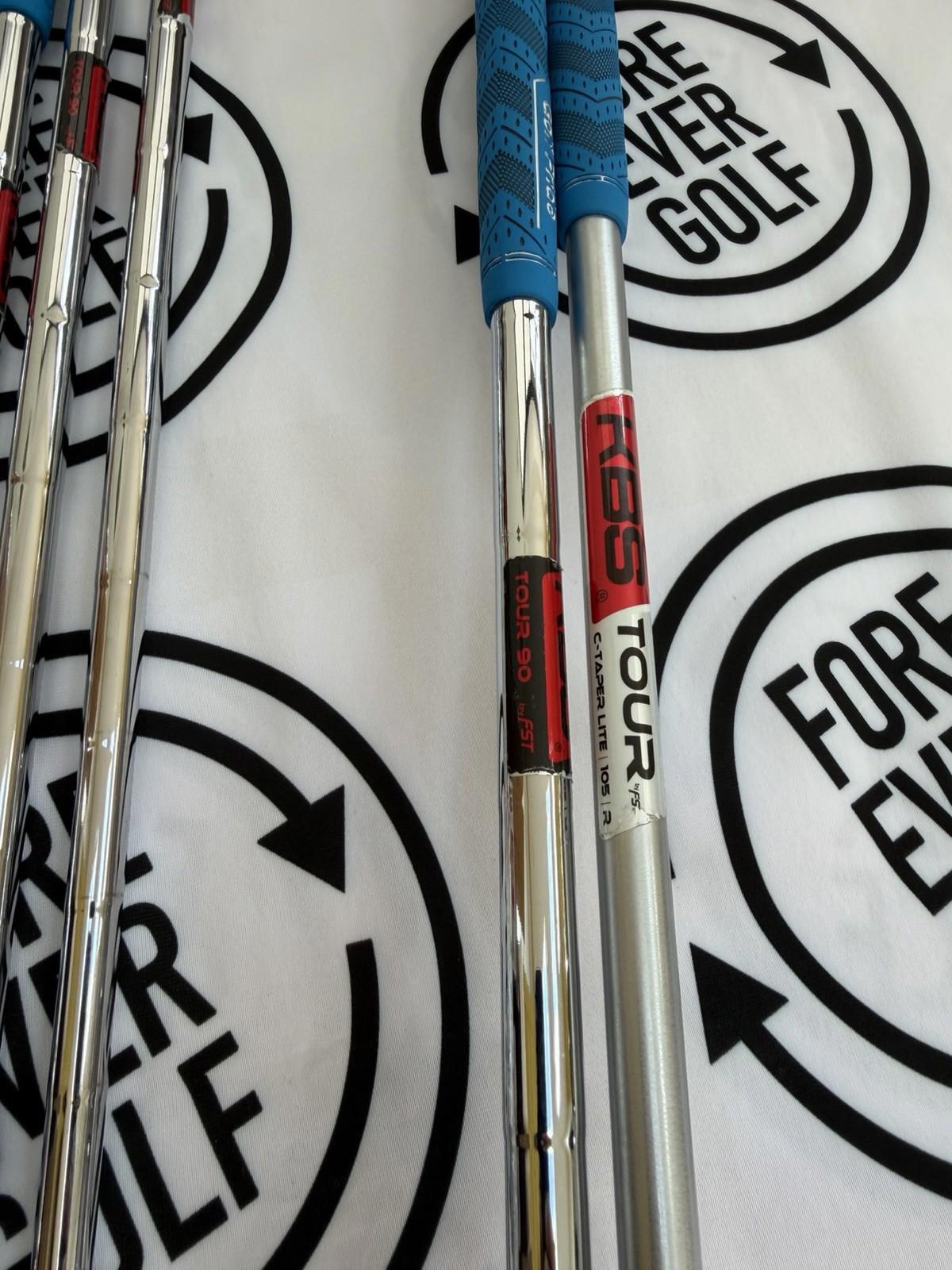 MIZUNO MP-25 IRONS / 4 - PW / Mens RH / Regular Flex / GOOD USED