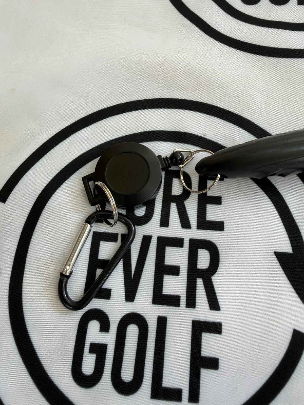 DUAL SIDED GOLF CLUB BRUSH / Golf Club Cleaner / Retractable