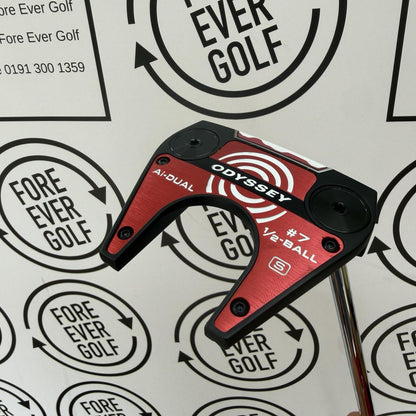 ODYSSEY Ai DUAL 1/2 BALL #7 PUTTER / 34” / Mens RH / MINT USED