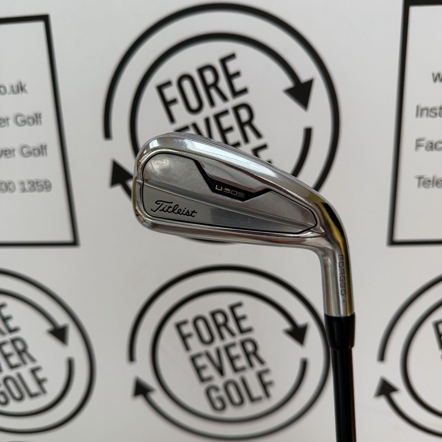 TITLEIST U505 (2021) 2 IRON / 80g Stiff Flex / RH / GOOD USED