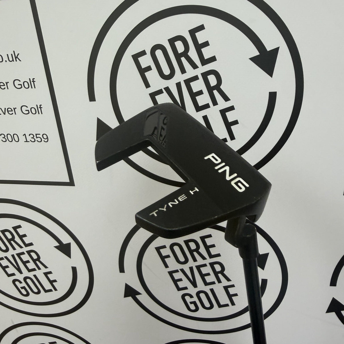 PING TYNE H 2024 PUTTER / Mens RH / 34” / Black / V.GOOD USED