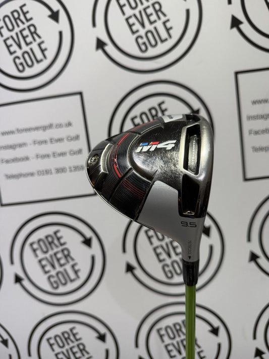TAYLORMADE M4 DRIVER / 9.5 Degree / Mens RH / 60g X-Stiff Flex / GOOD USED