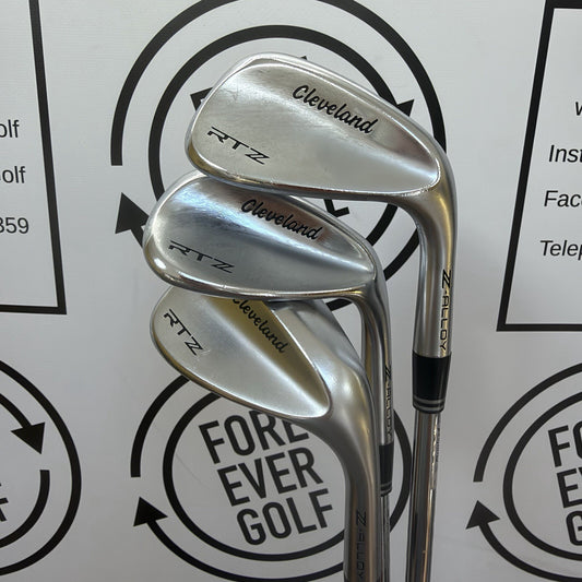 CLEVELAND RTZ WEDGE SET / 48,54,60 / Mens RH / Wedge Flex / V.GOOD USED