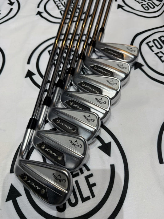 CALLAWAY APEX PRO 2024 IRONS / 4 - PW / Mens RH / Project X 6.5 X Flex Shafts