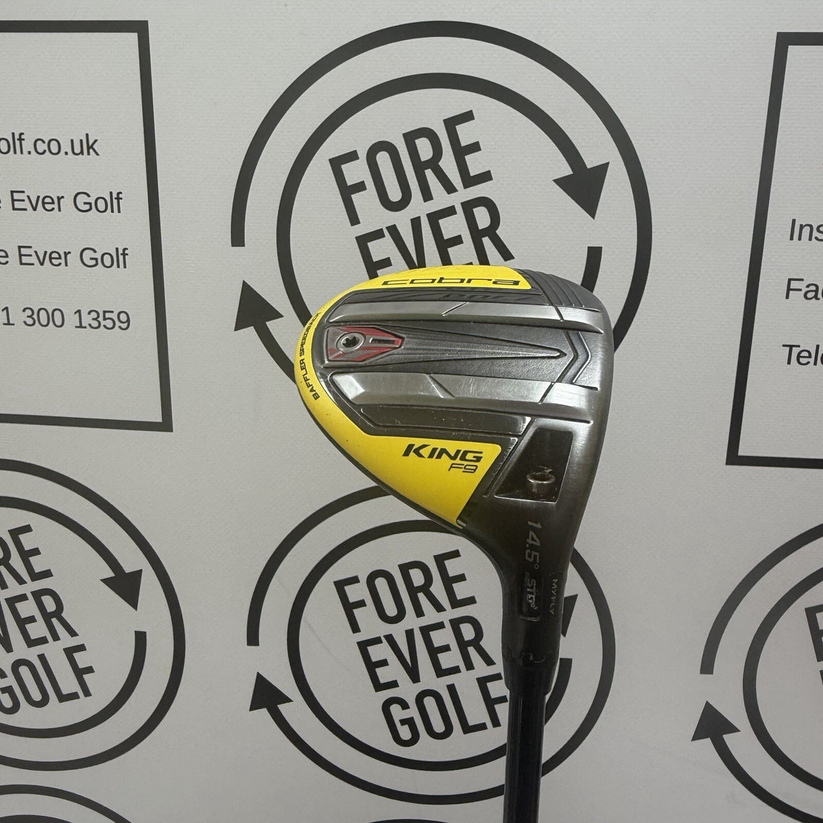 COBRA F9 3 WOOD / 14.5 Deg / Mens RH / 70g Reg Flex / GOOD USED