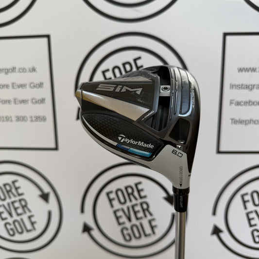 TAYLORMADE SIM DRIVER / 8 Degree / RH / 50g Stiff Flex / V.GOOD USED