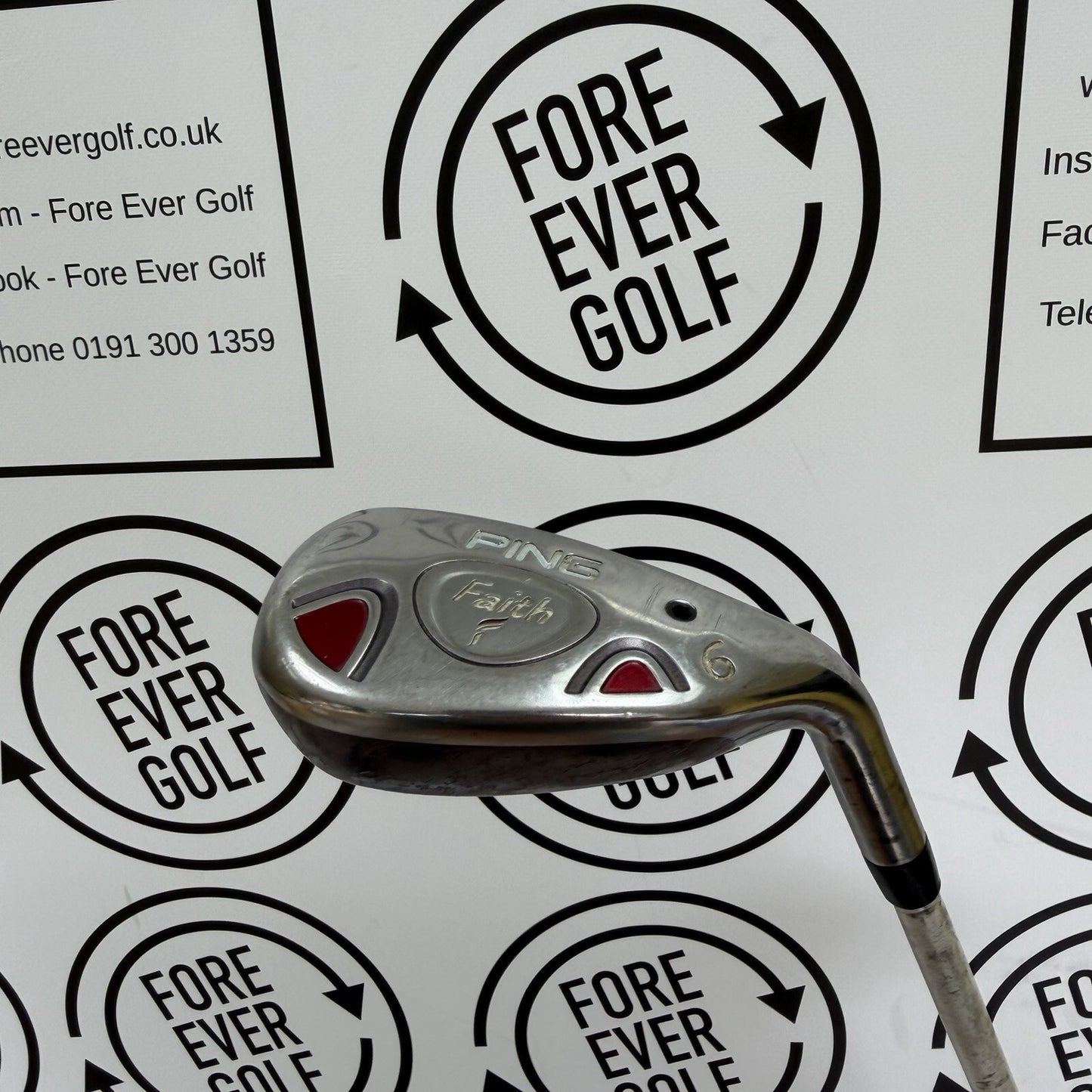 PING FAITH 6 HYBRID / Ladies RH / Ladies Flex / GOOD USED