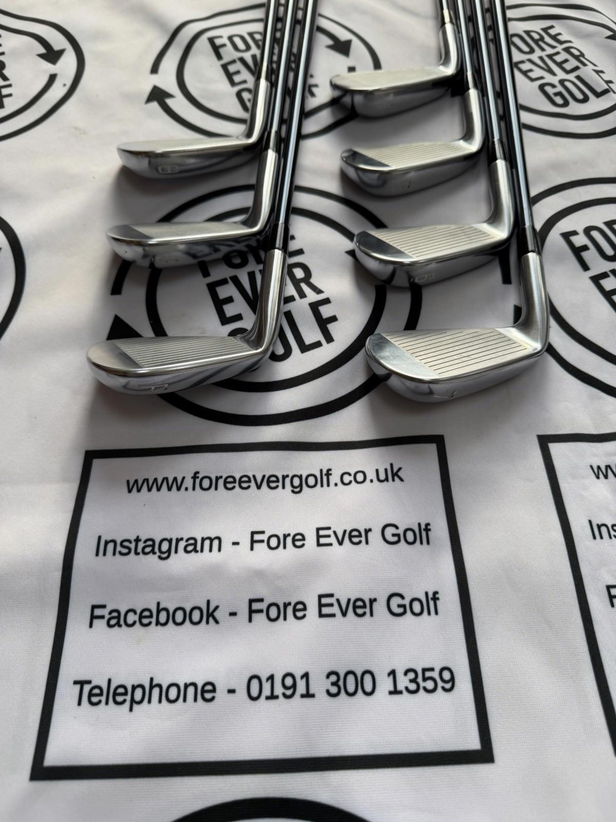 MIZUNO PRO 245 IRONS / 4 - PW / Mens RH 90g Stiff Flex / MINT USED