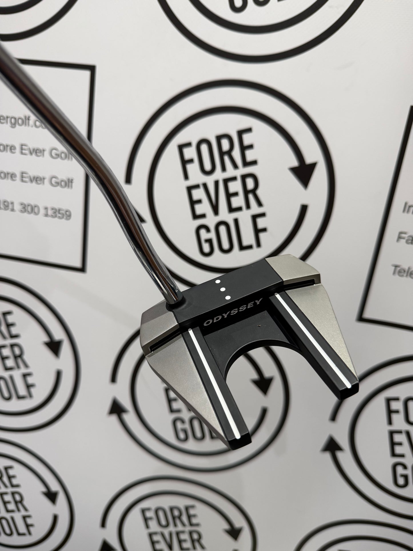 ODYSSEY MICRO HINGE #7 DB PUTTER / 34” / Mens RH