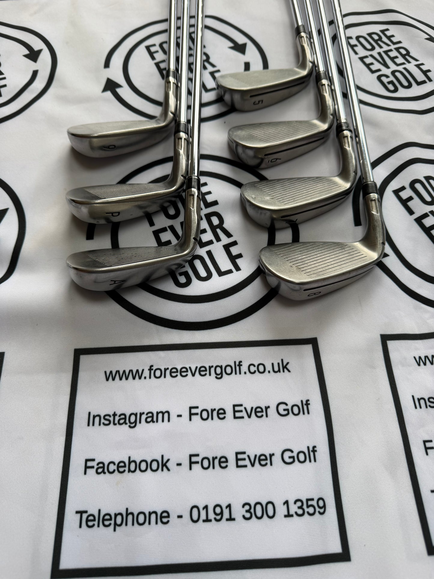 TAYLORMADE STEALTH IRONS / 5 - AW / Mens RH / 85g Reg Flex